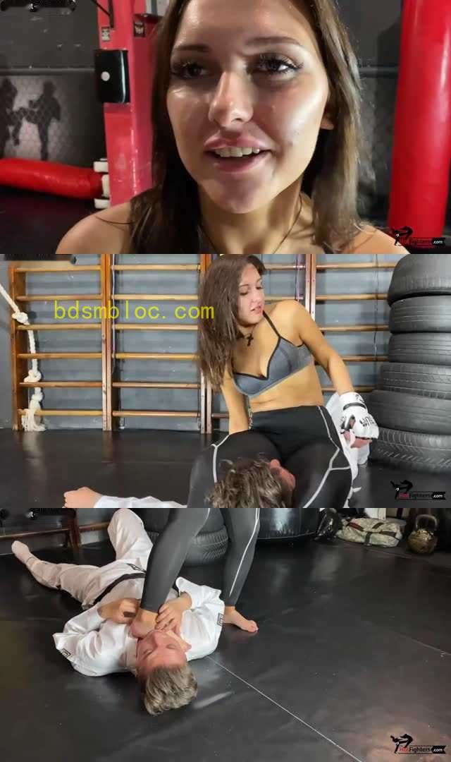 【欧美女王】跆拳道大师被MMA女选手轻松揍趴虐打！踩在脚下羞辱嘲笑！