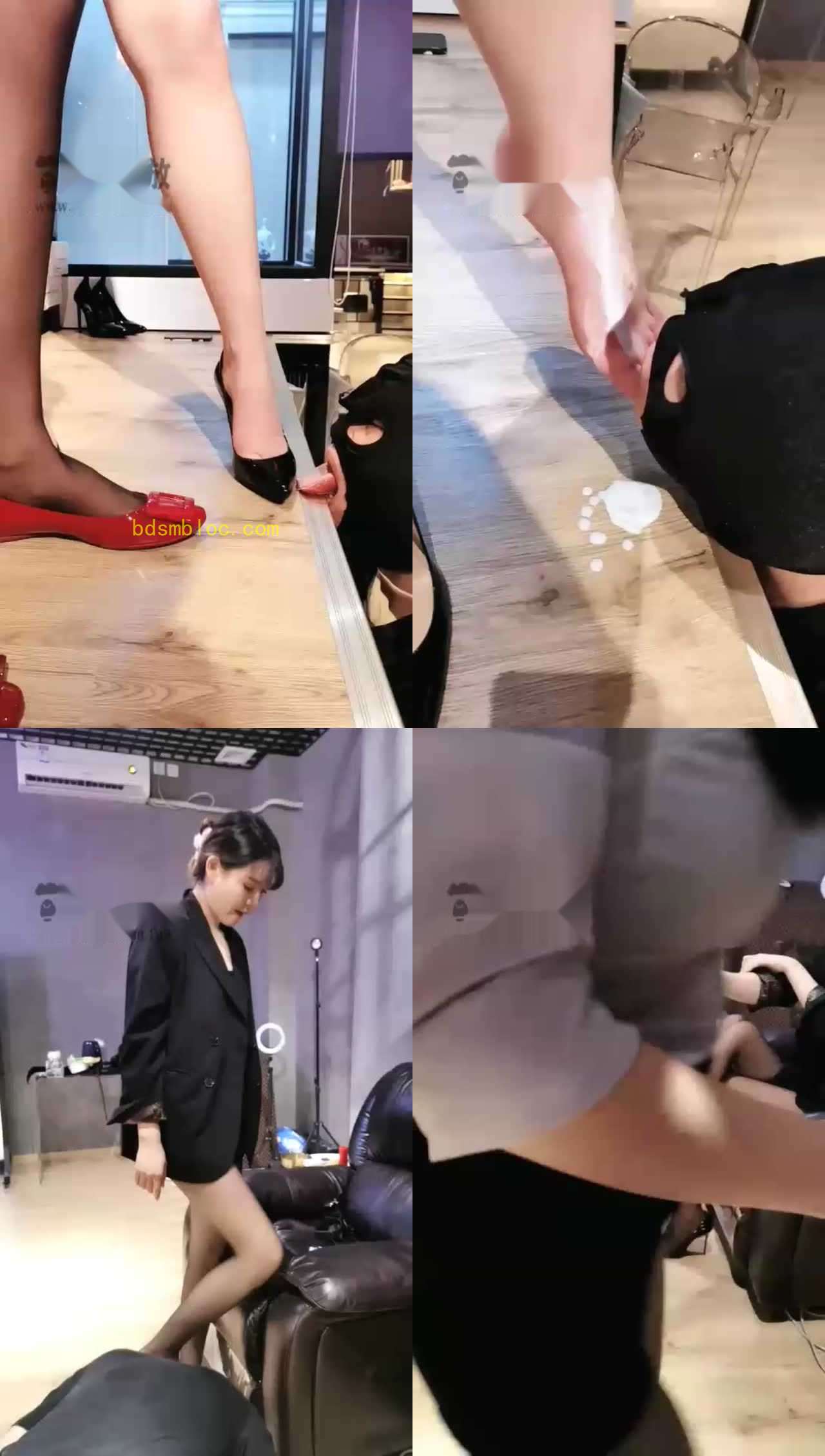 【宇婉莹】双虐，高跟踩舌头，喂食坐脸(独)