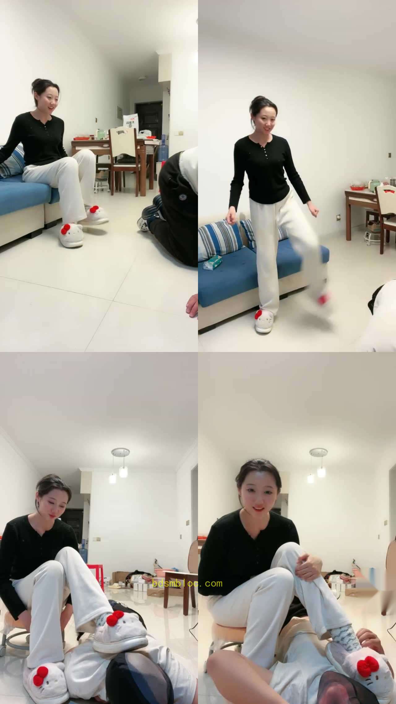 【锅盖子s】Tina踢，踹我，我太惨了