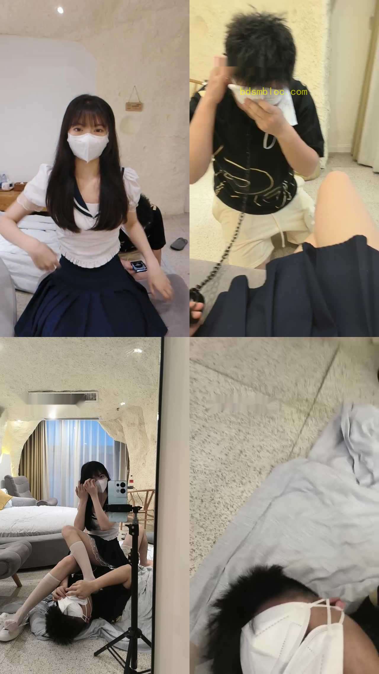 【yuki】白丝全体重踩踏/掐脖窒息/转胯捆绑舔脏鞋