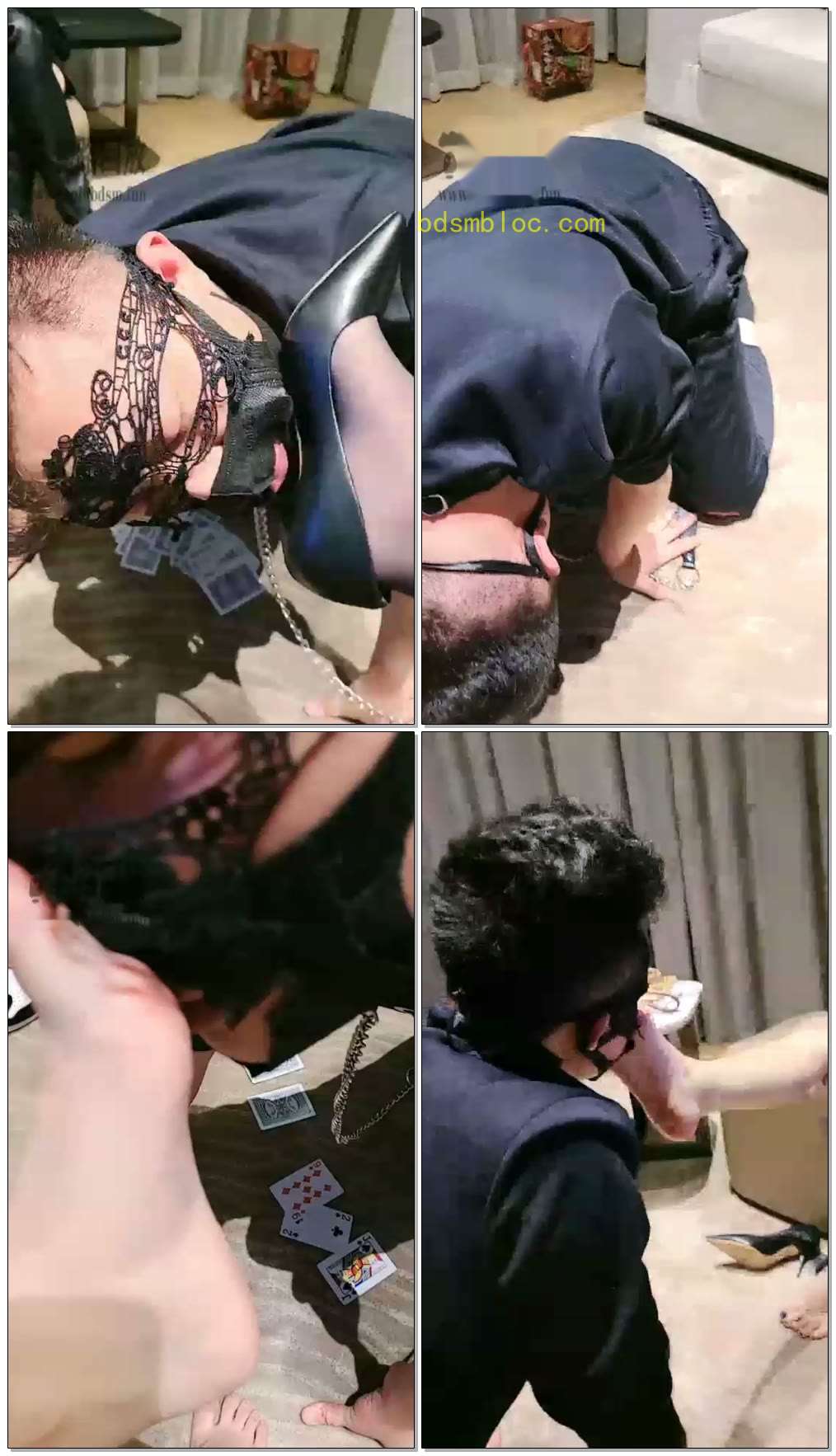 【优lios】4女王做游戏虐狗