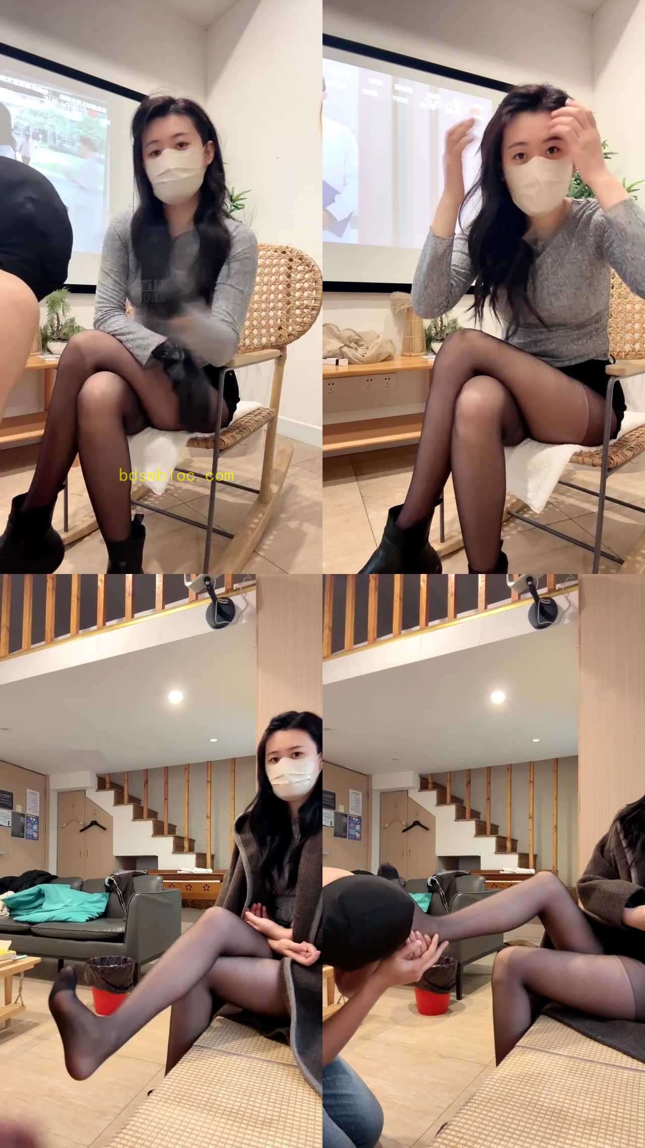【沙悟静南京】皮手套耳光黑丝深喉