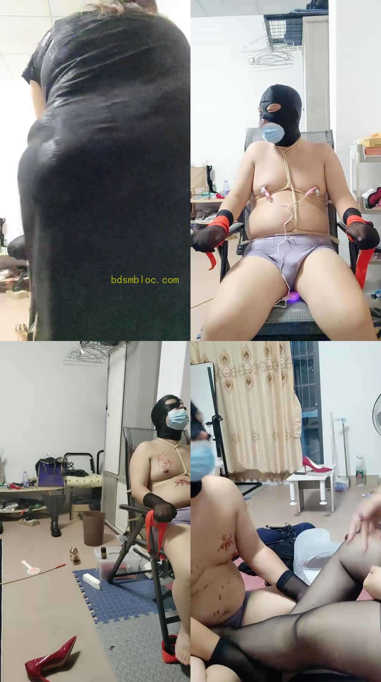 【心魔】捆绑强制-虐乳滴蜡
