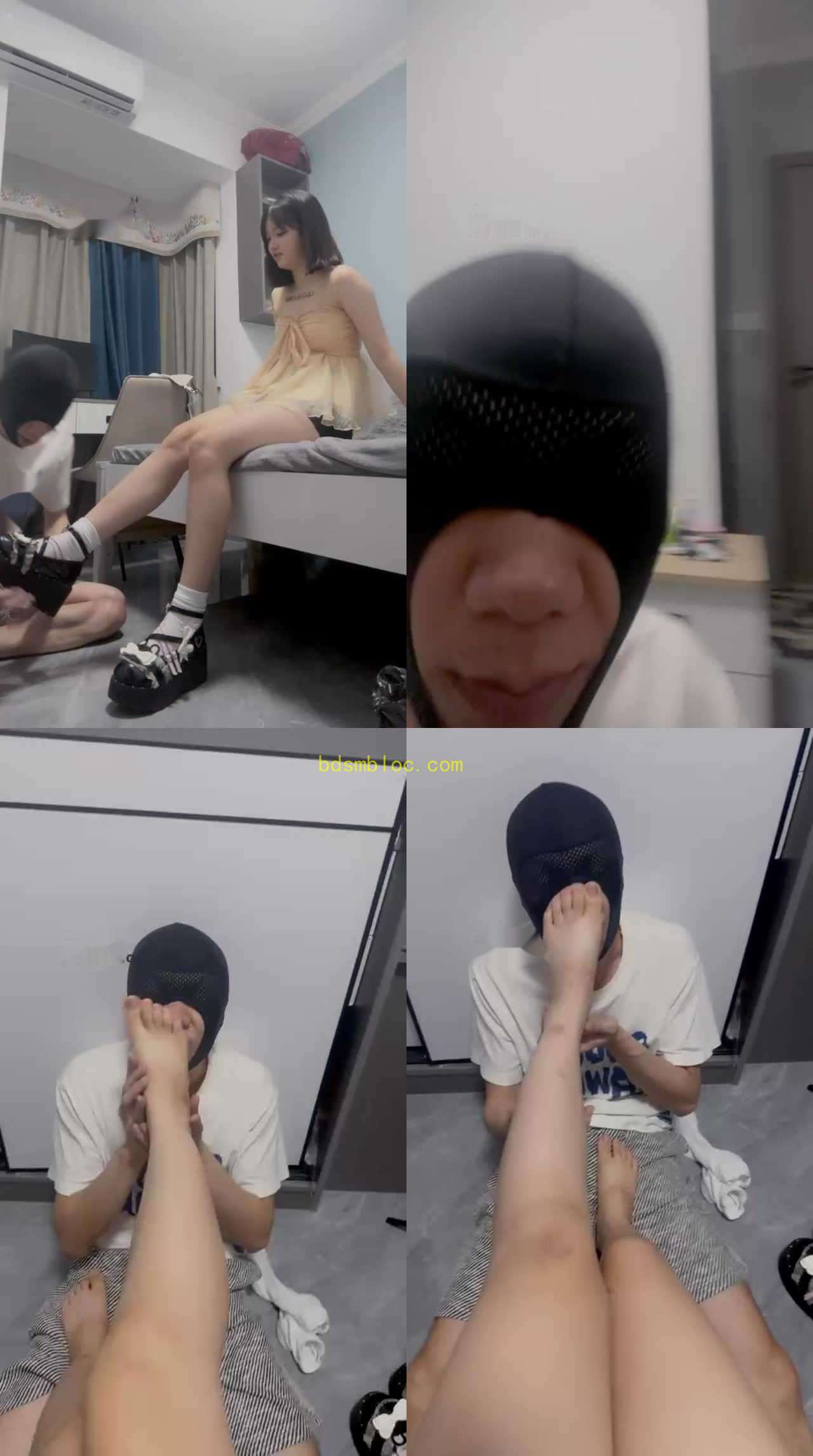 【狗哥】转胯狗爬/舔皮鞋白袜/原味玉足诱惑