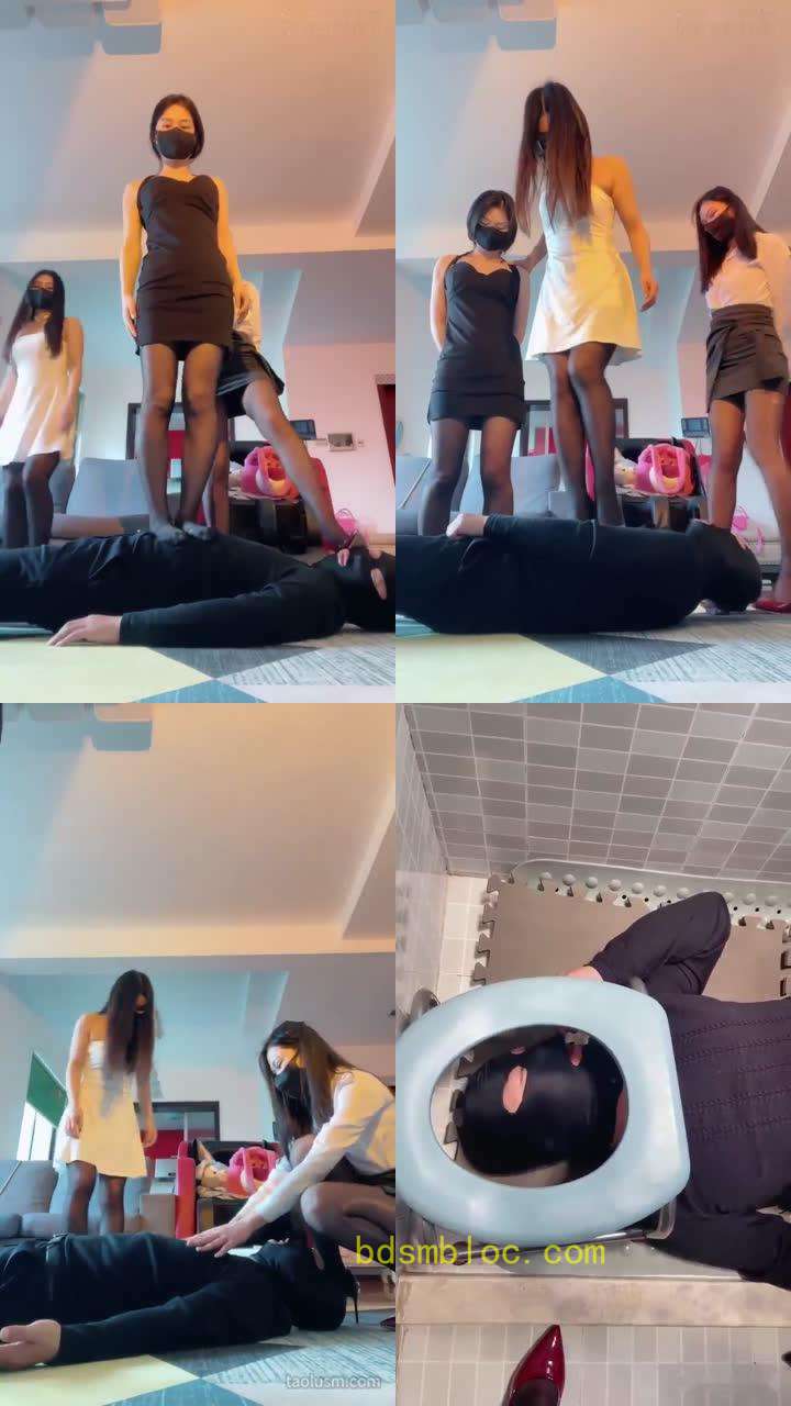 【艾拉】三女王调教贱奴如何当个下水道