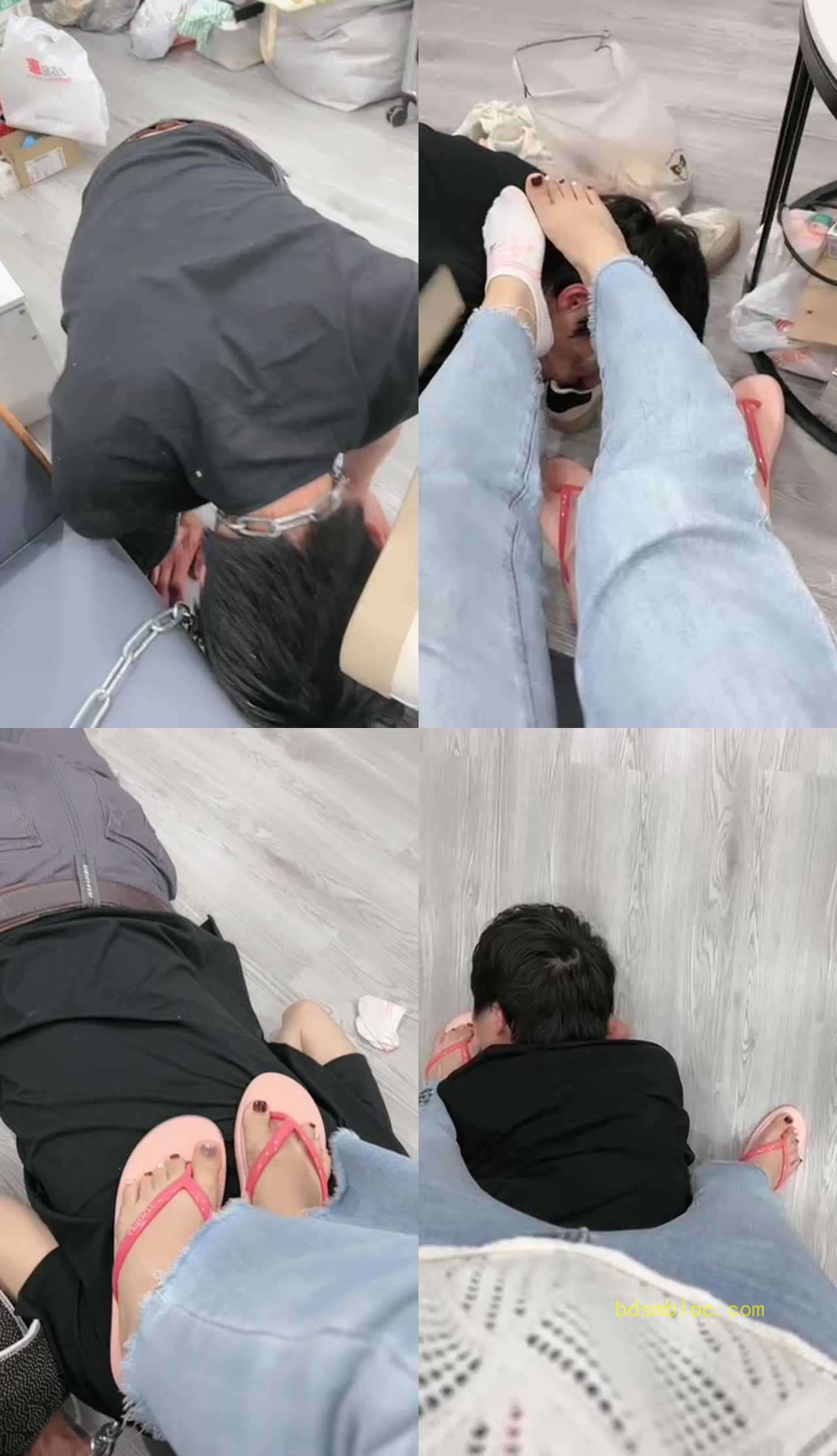 【珈瑶】运动后原味鞋袜气味辱/喝洗脚水/踩踏