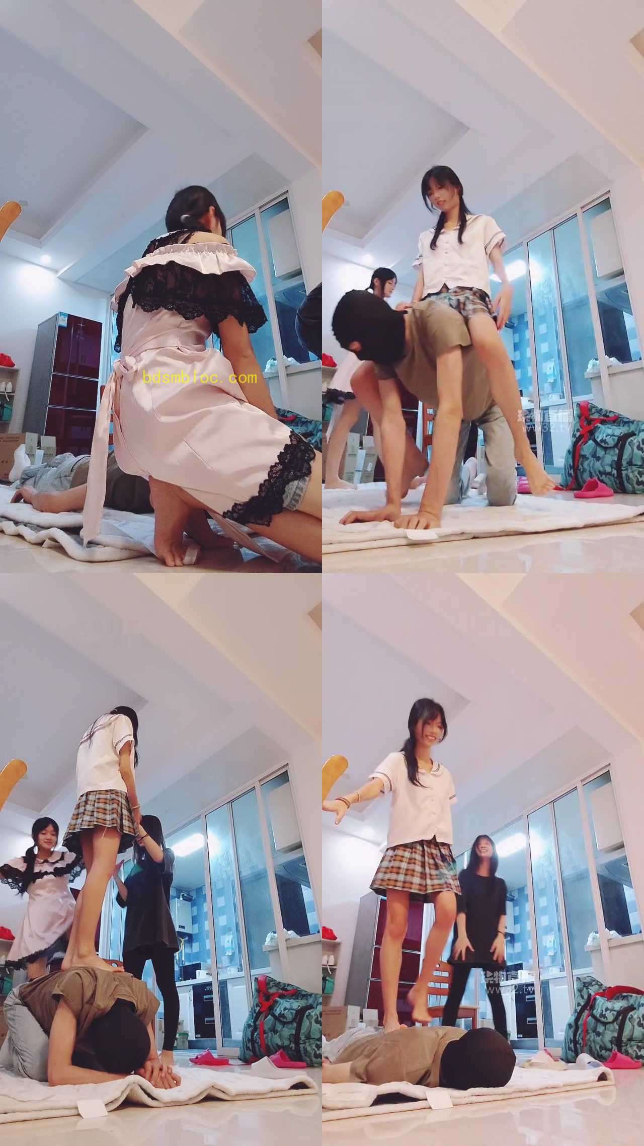 【小舞酱】三个妈妈调教大叔