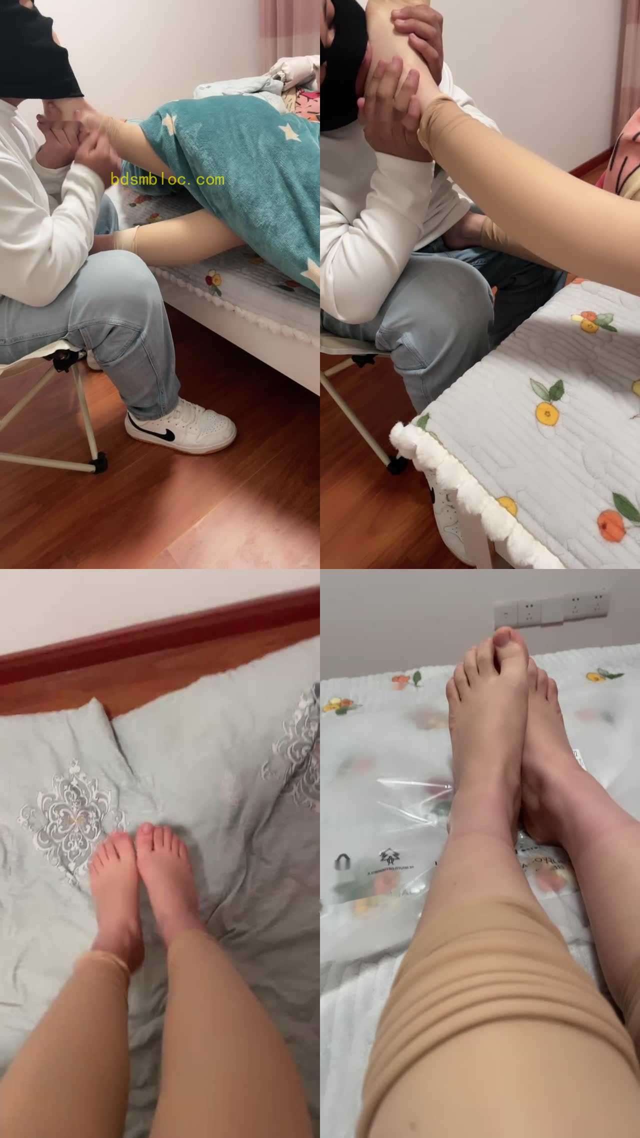 【曼曼老师】下贱家奴-裸足恋足舔