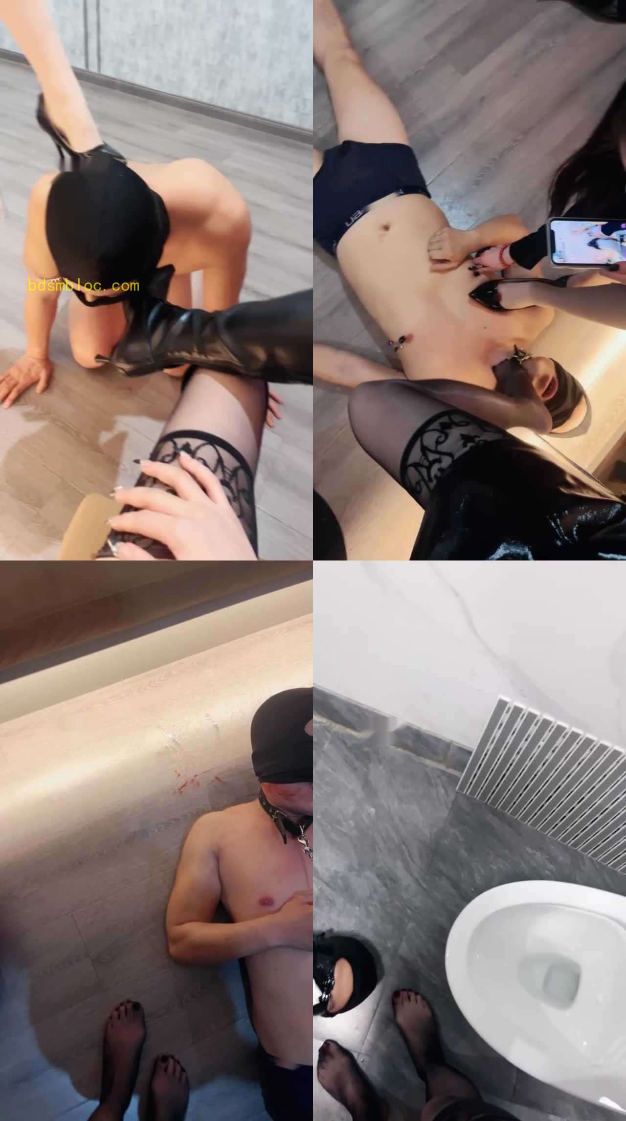【诗诗】双S-长靴+高跟踩虐/镜前胯下羞辱/赏赐圣水