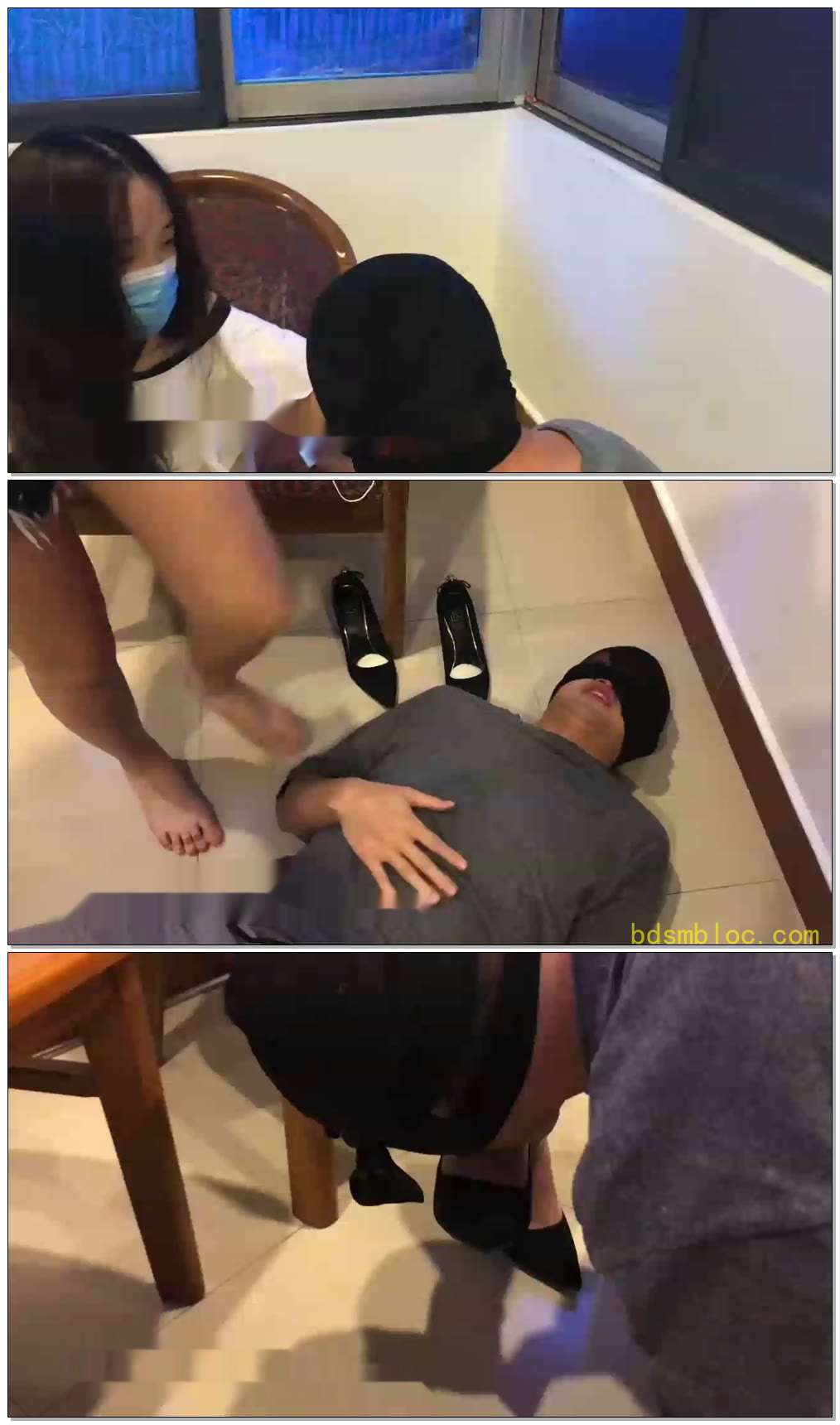【UU喵女王】女王与闺蜜调教出轨男