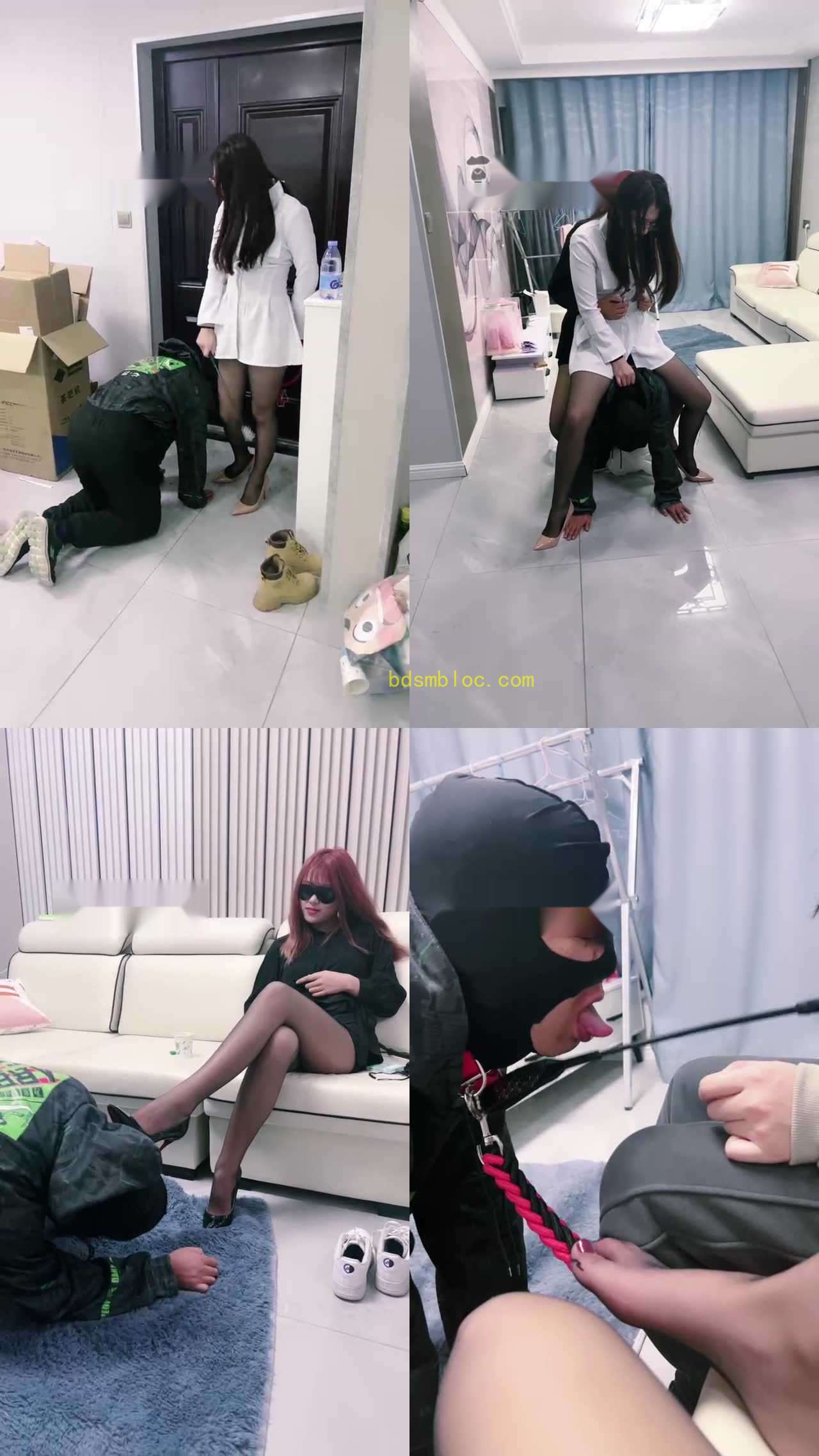 【惠子大人】和小三一起虐绿帽男友