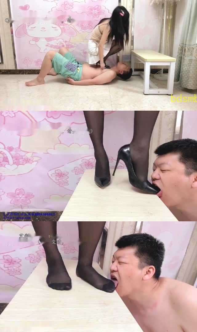 【兔粉粉女皇】踩踏 玩弄舌头