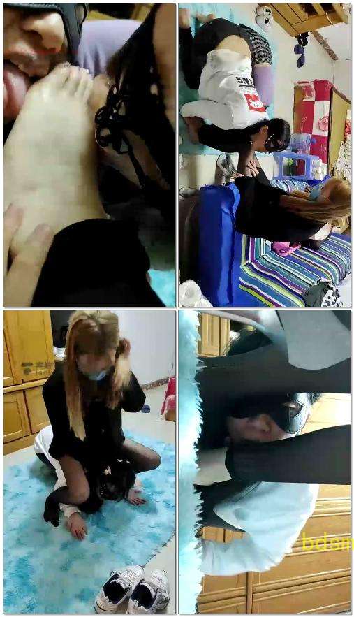 【女M安小可】素人女主调我和安蔓（双女m）