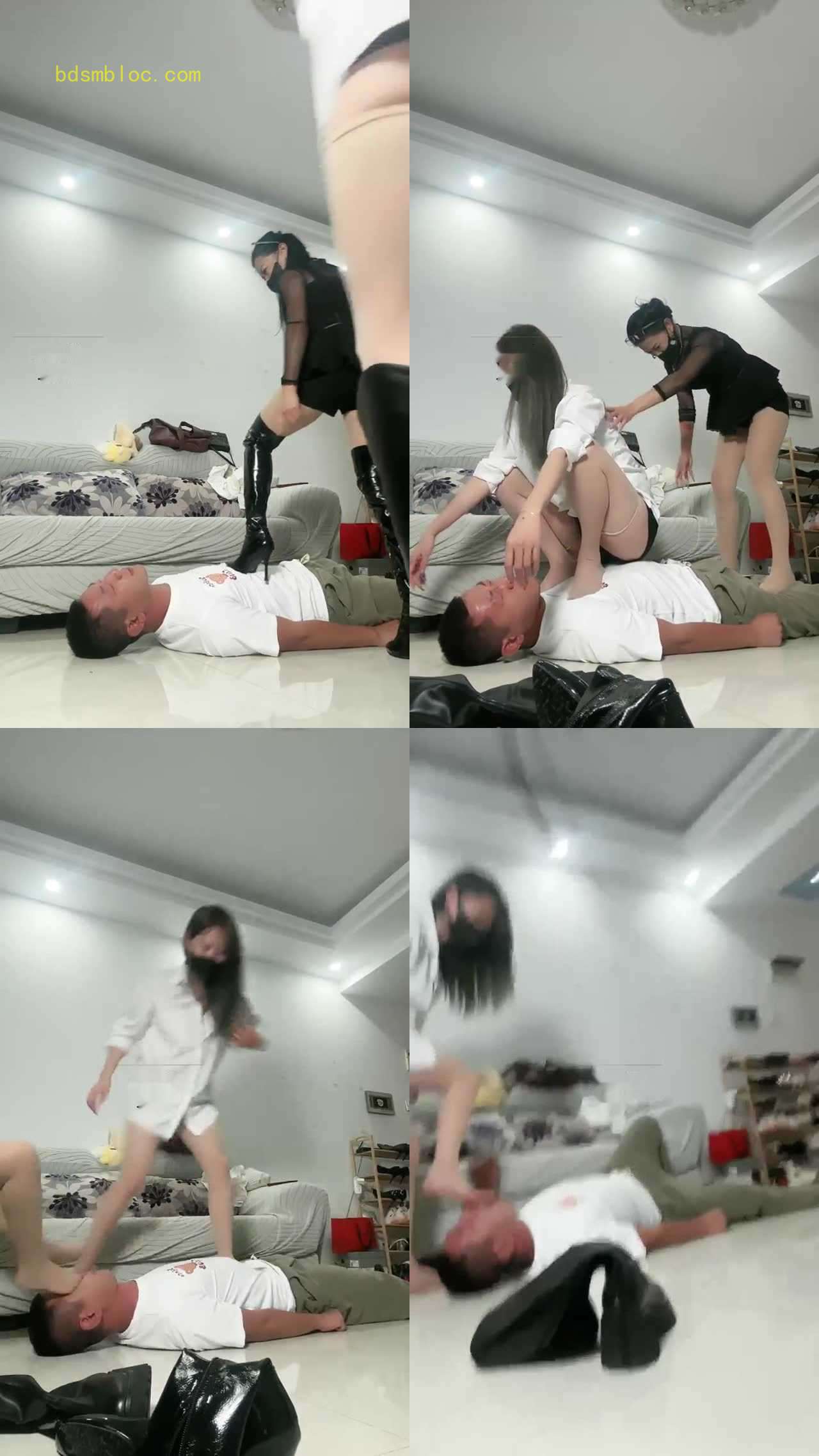 【然然儿】调教王某人
