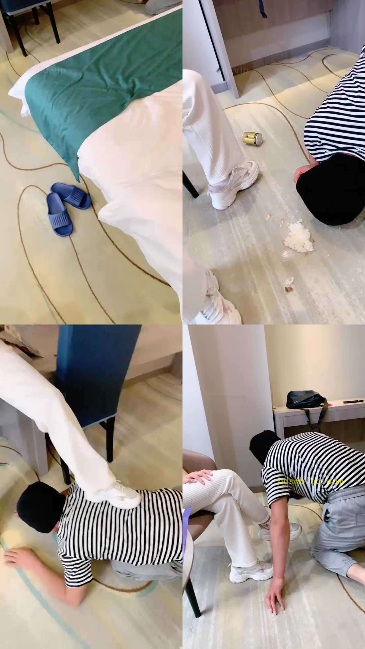 【蜜糖情侣】脚下喂食/骑马/全体重踩踏