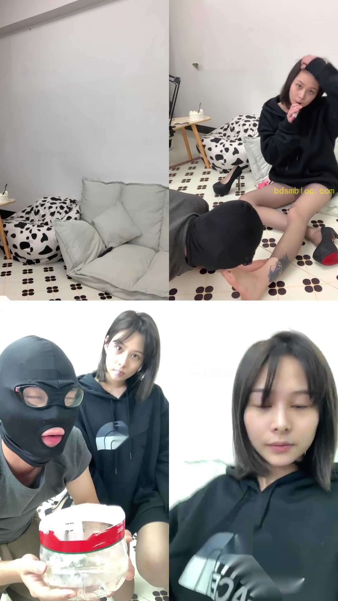 【柚子大大大】艺校女生灰丝羞辱师兄