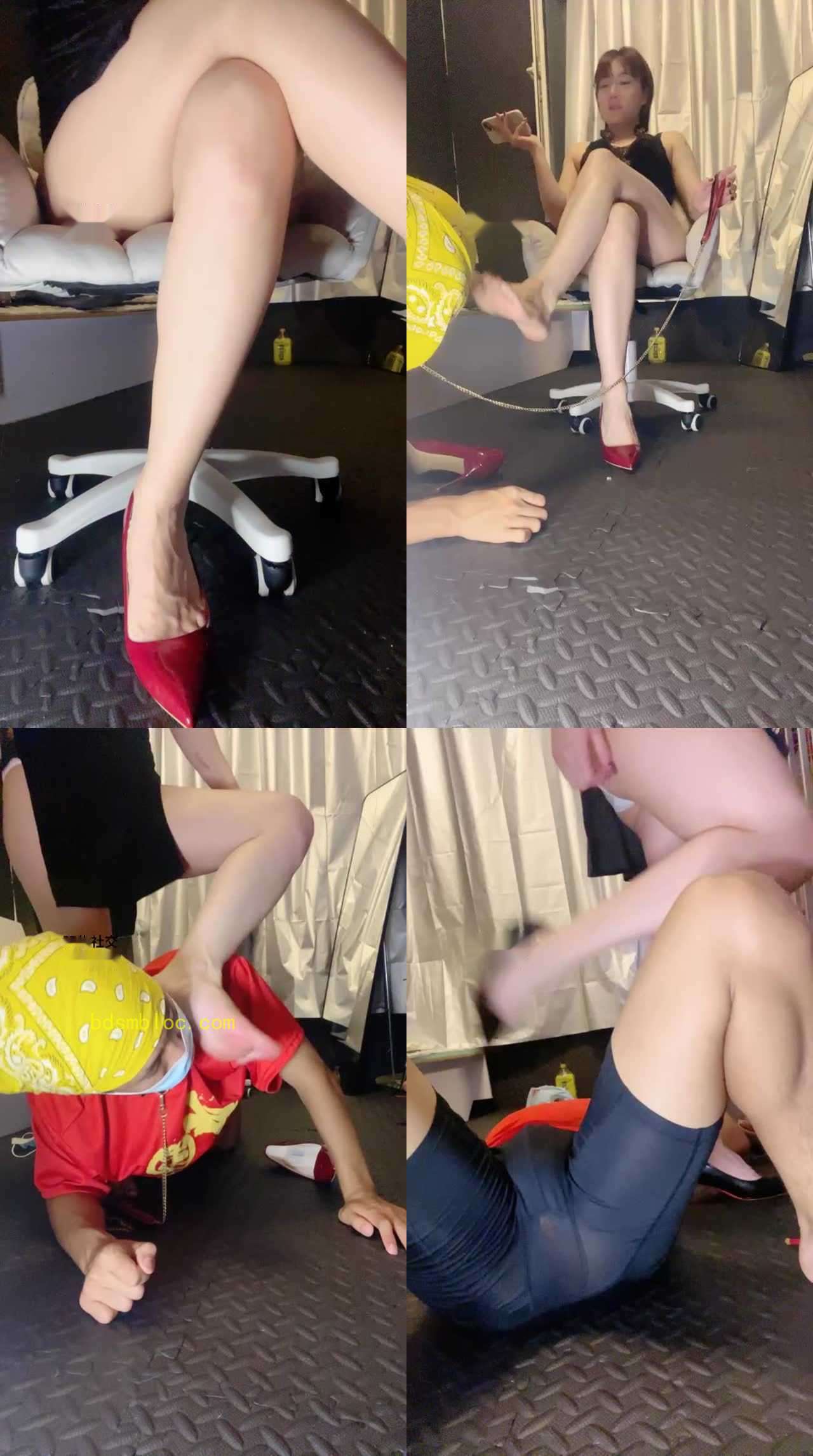 【璋爷】狗笼囚禁/肉丝高跟玩虐家奴