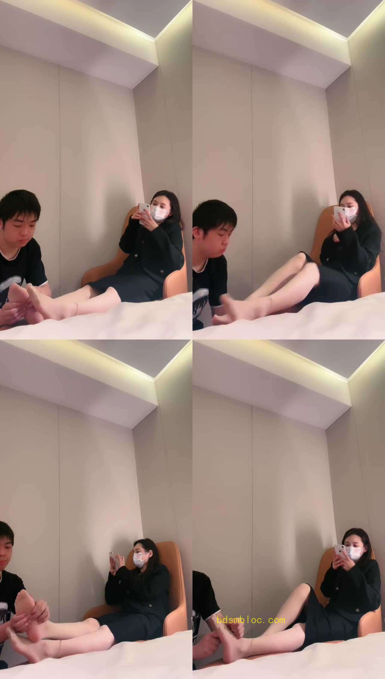 【洛思】肉丝美腿恋足狂舔