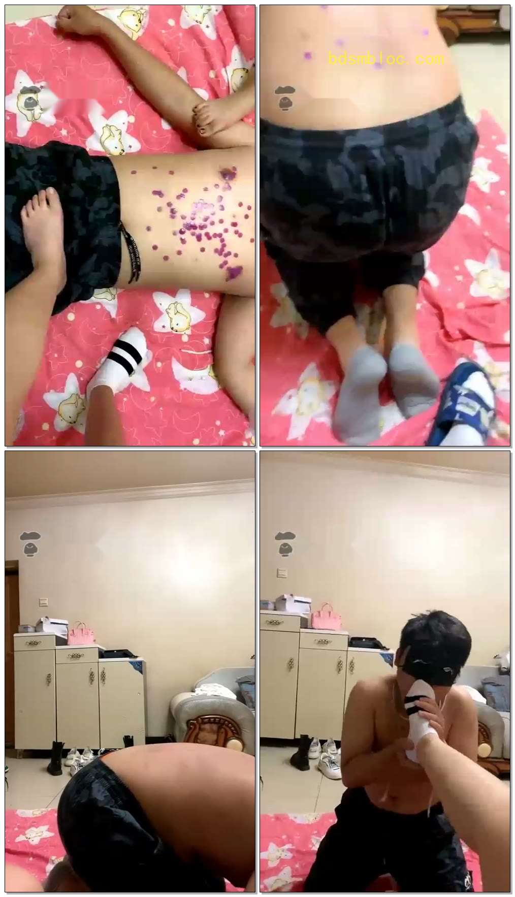 【昕昕S】耳光蜡油舔脚踢裆看给贱狗爽的