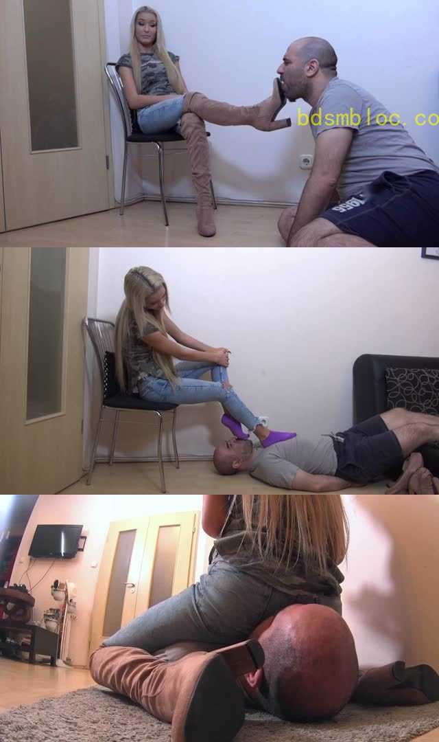 【欧美女王】长相甜美的妹子居然是个暴力踩踏狂