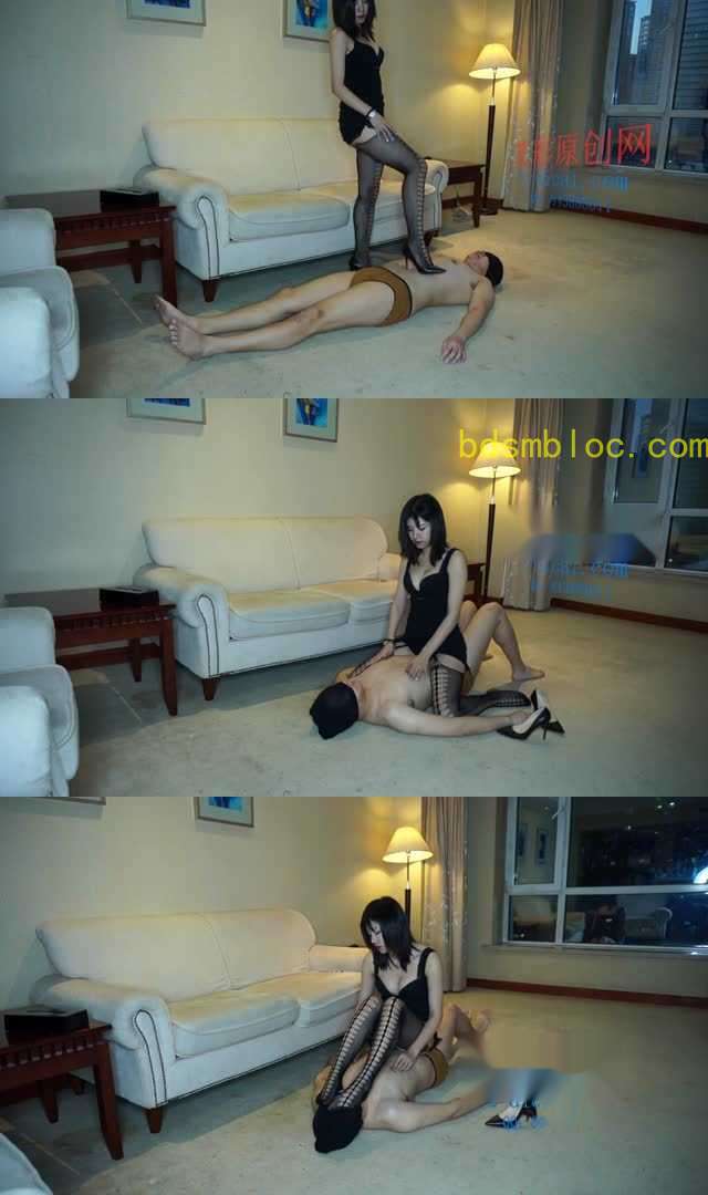 【小妮女主】小默性感网袜调教