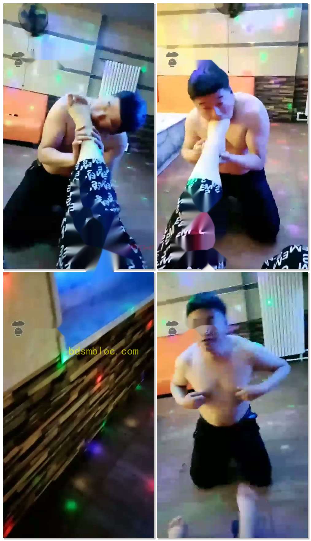 【曹大成M】KTV素人调教我舔脚