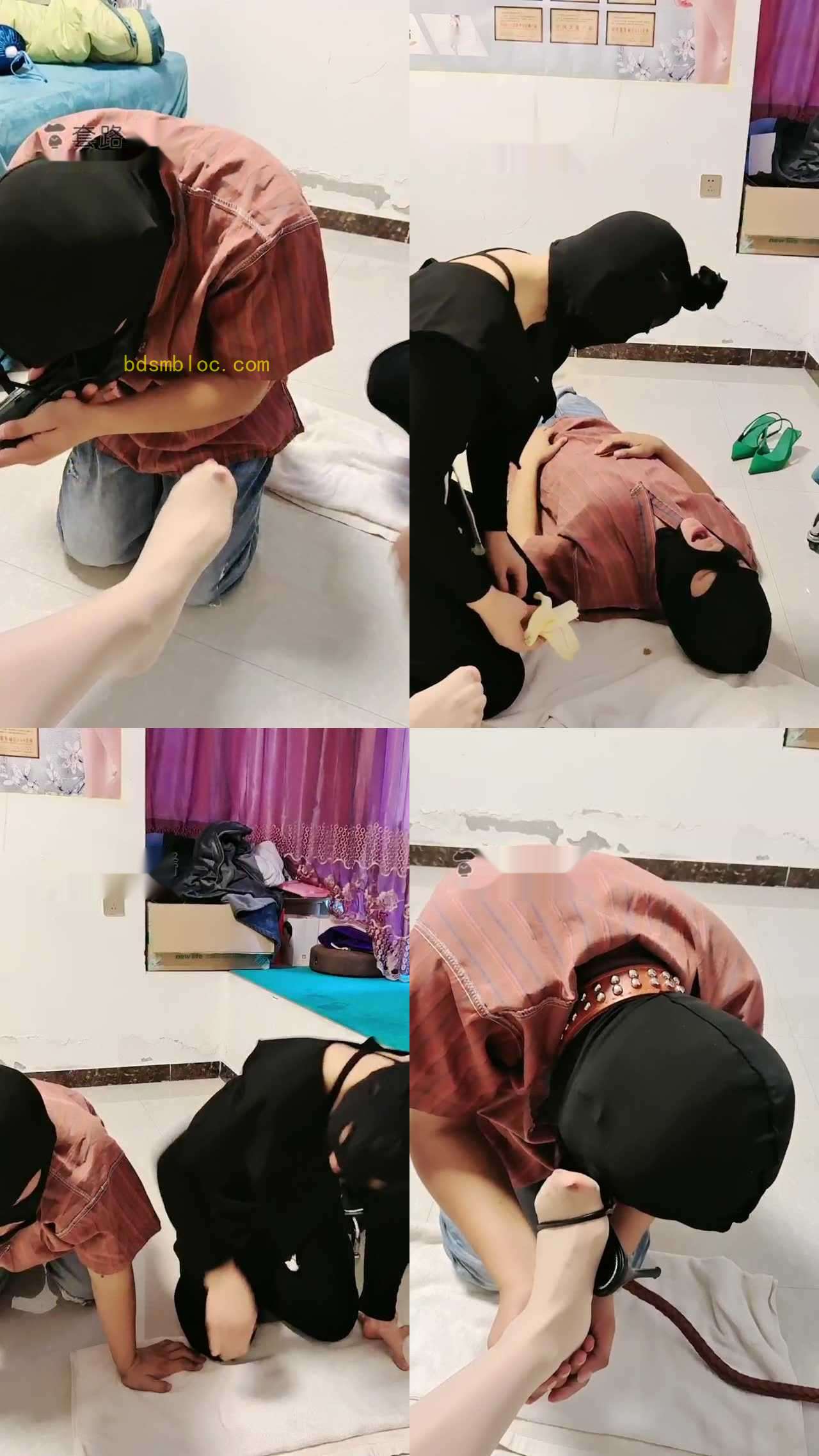 【郑州女神】夫妻奴认主现场