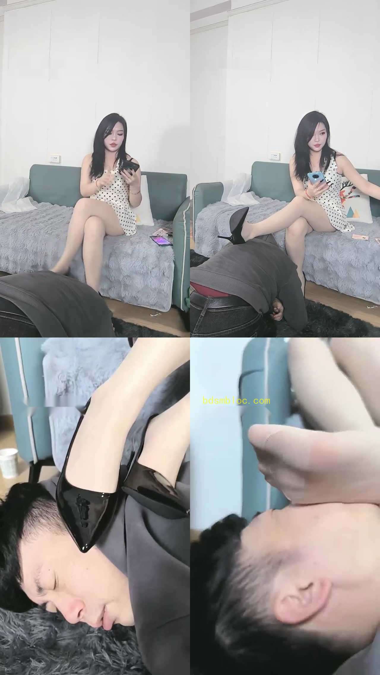 【稚主】骑马/肉丝脚踩踏/碾压狗头/人肉脚垫