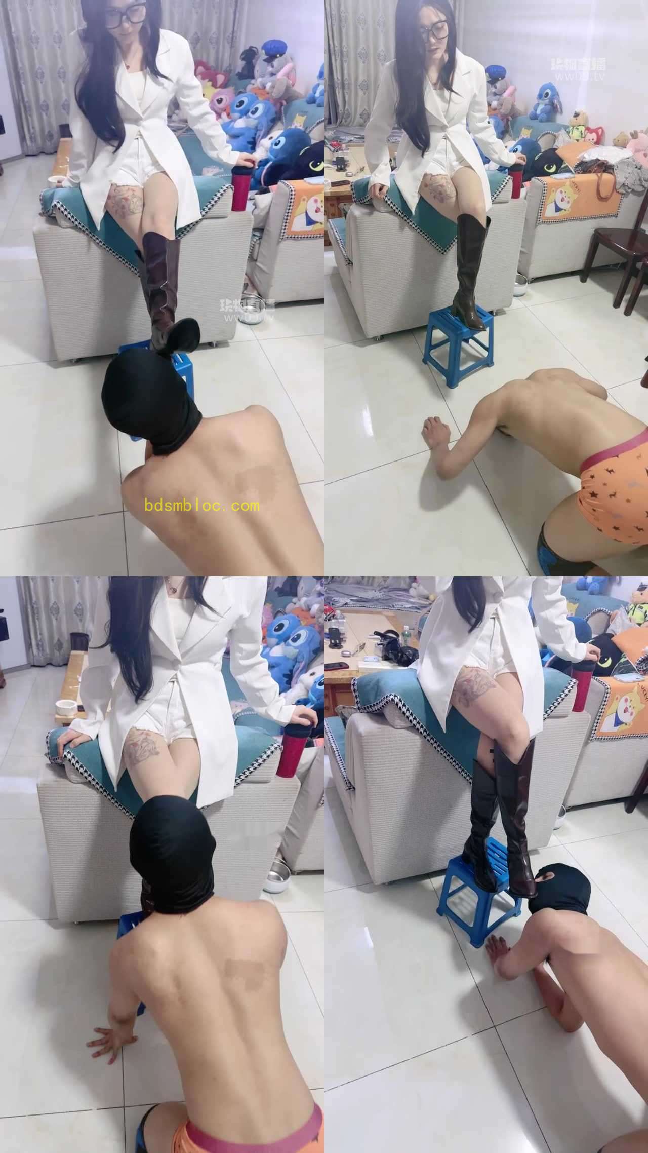 【蜜糖情侣】培养一个素人大学生狗