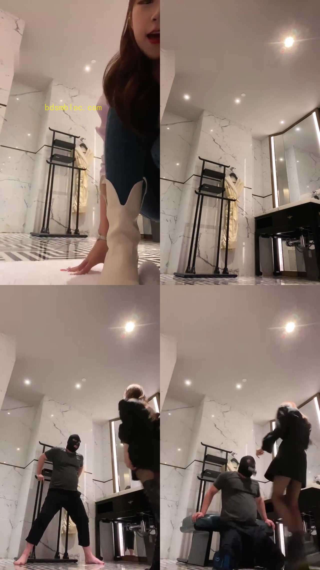 【金在希】超美混血儿强制踢裆