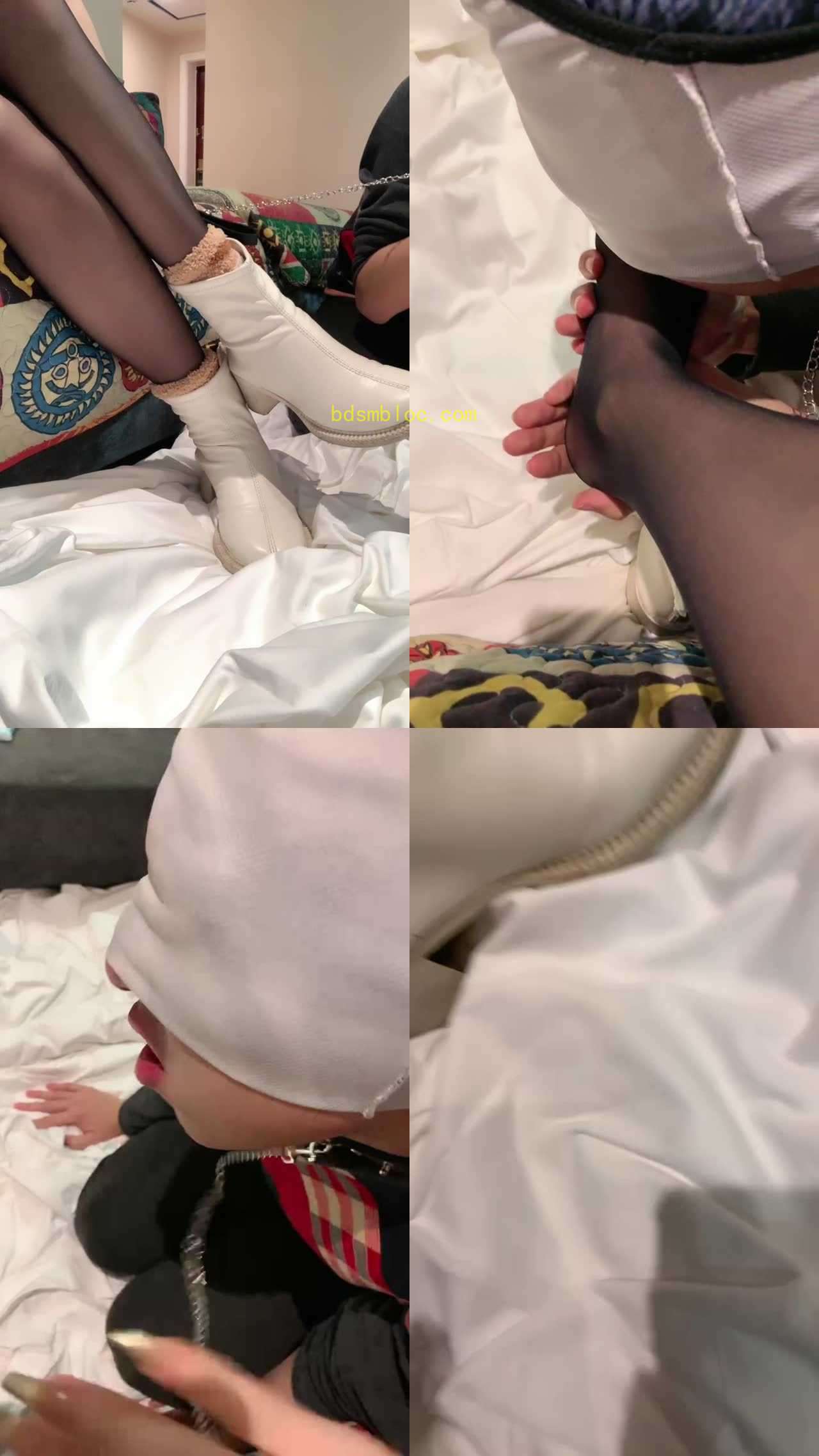 【妮妮S】强迫舔脏鞋臭脚