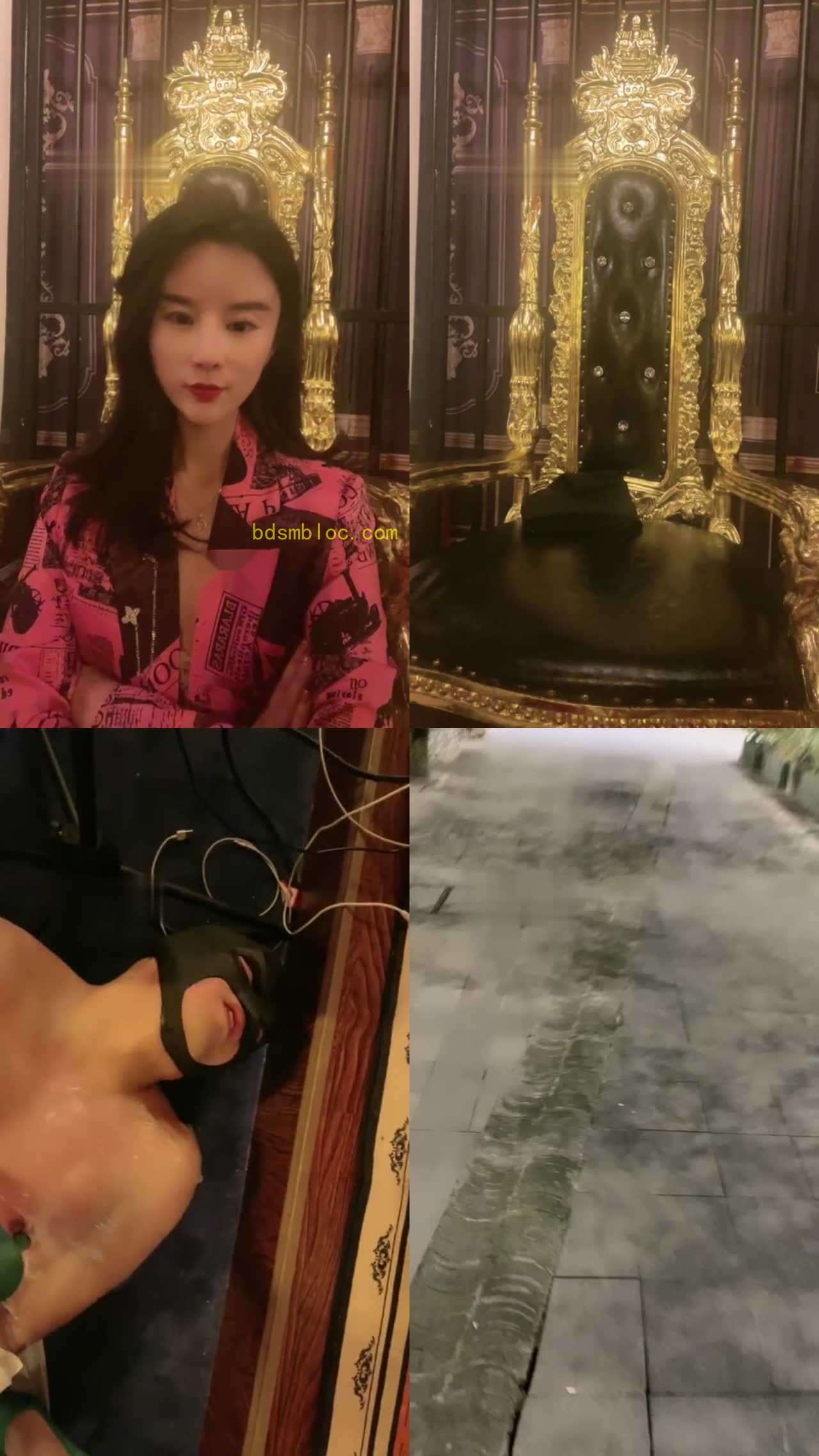 【晨晨】边直播边羞辱脚下贱奴才