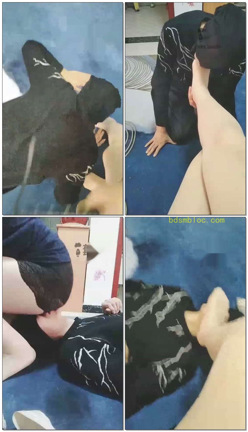 【魔鬼天使女王】舔脚，脚耳光，坐脸踢裆