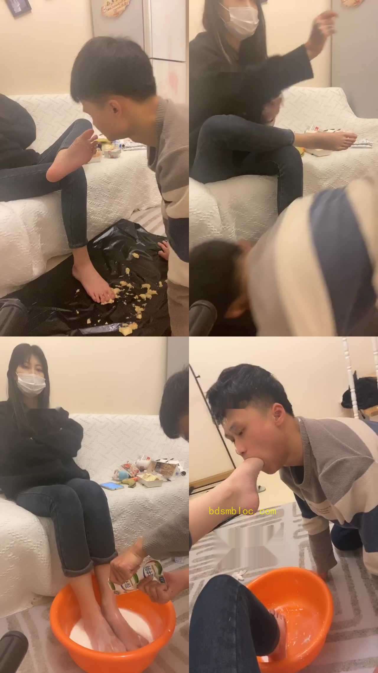 【灵猫S】恋足/脚喂食/喝洗脚水