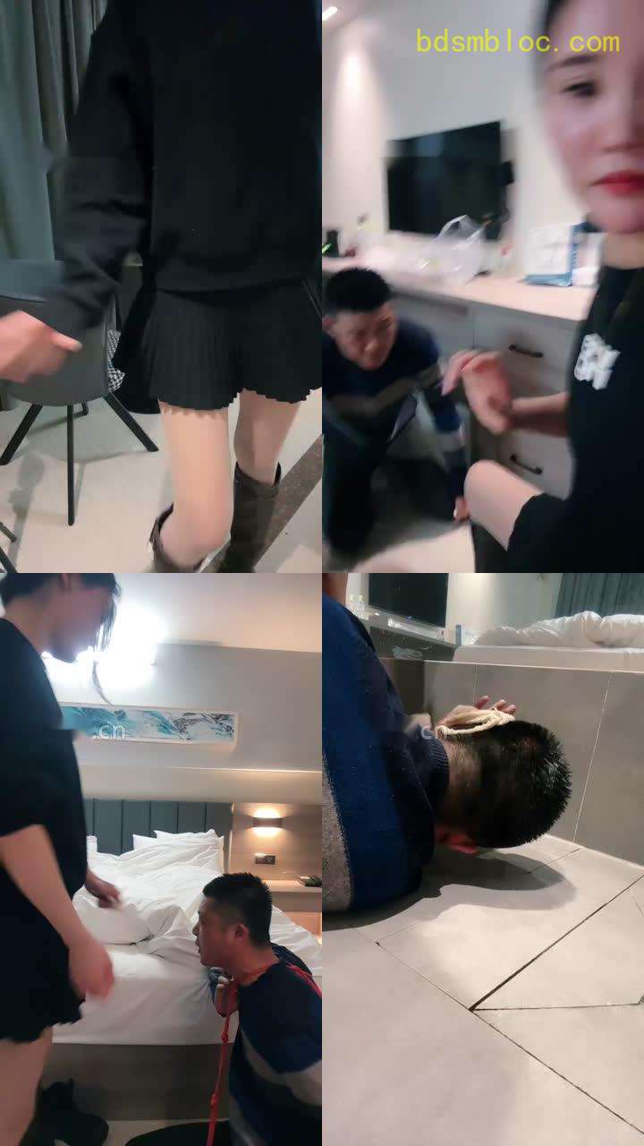 【孤傲女帝】胯下的卑贱-圣水淋浴/耳光/强制吃内内