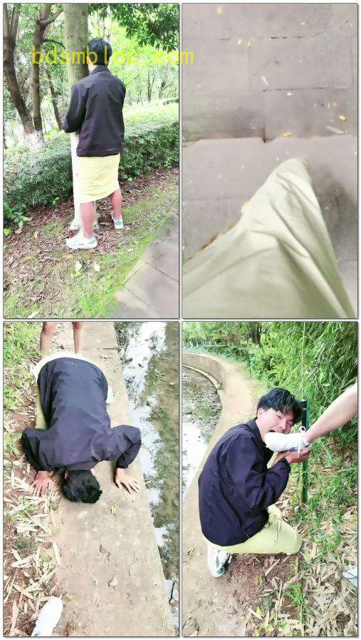 【浮华s】和然然而S双主公园让狗露出