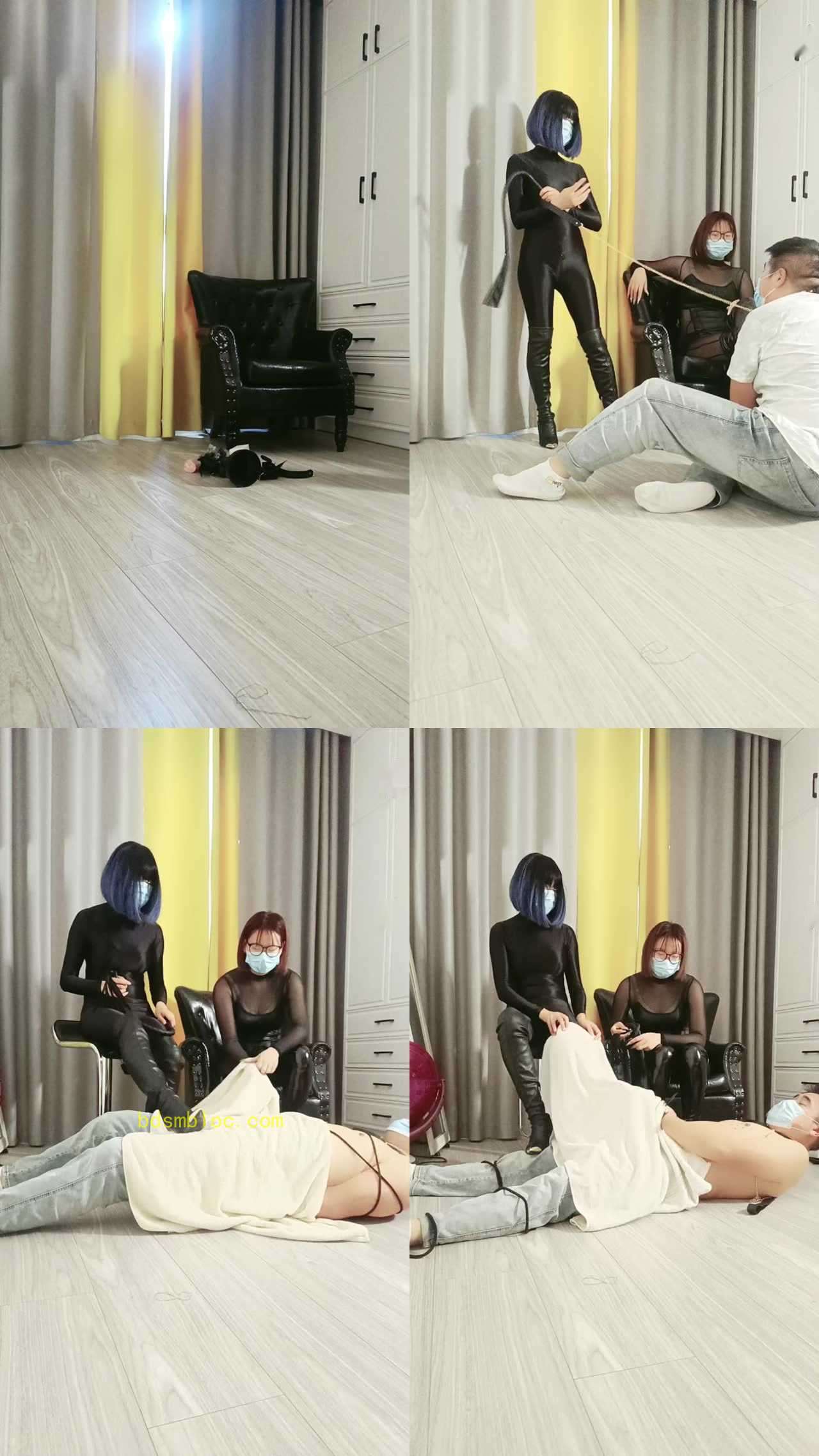 【爱玩胶的女主们】双女主调教奴，止责