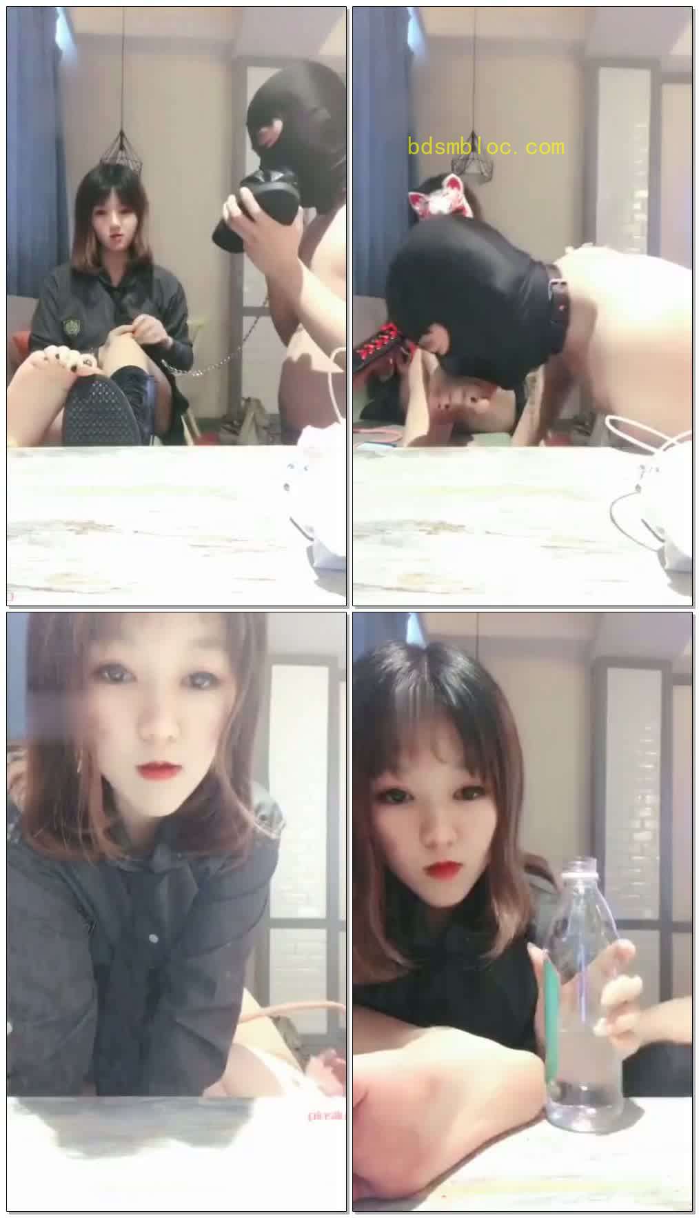 【阮甜S】学生小姐姐调狗圣水