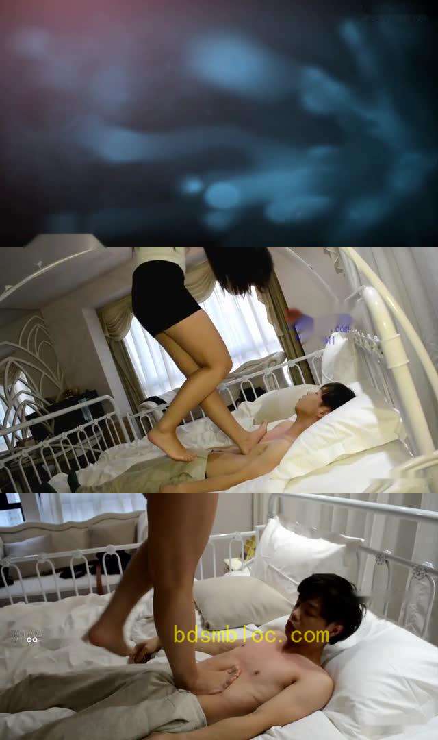 【婷婷】【奴隶岛】婷婷初次体验踩踏、踮脚尖碾踩