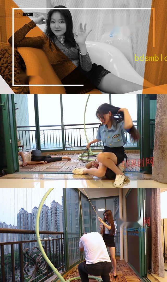 【HPL栖心之栈】【芷晴】芷晴女警吊打俩犯人