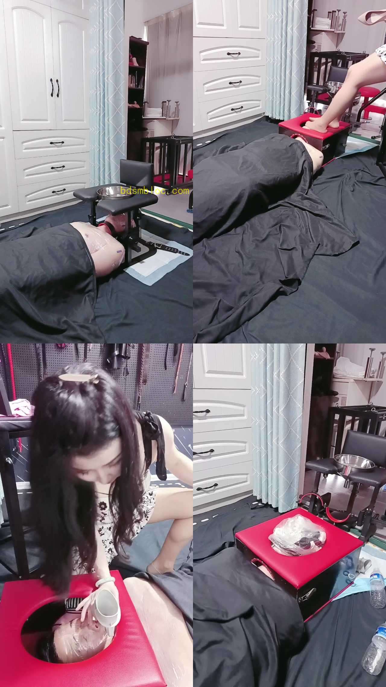 【上海女王白狐】女老板的马桶