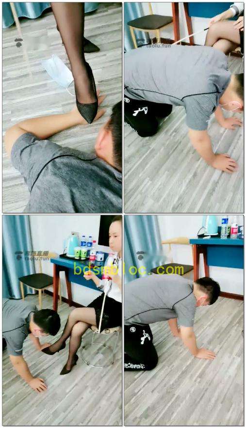 【小安情侣】小鲜肉圣水，帮男主舔鞋