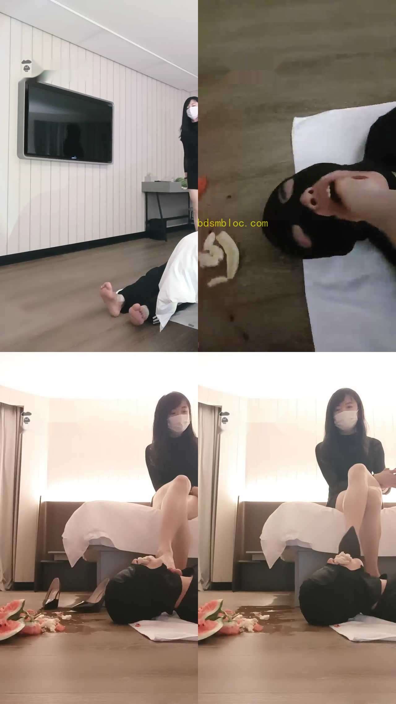 【米小唐】御姐踩踏喂食