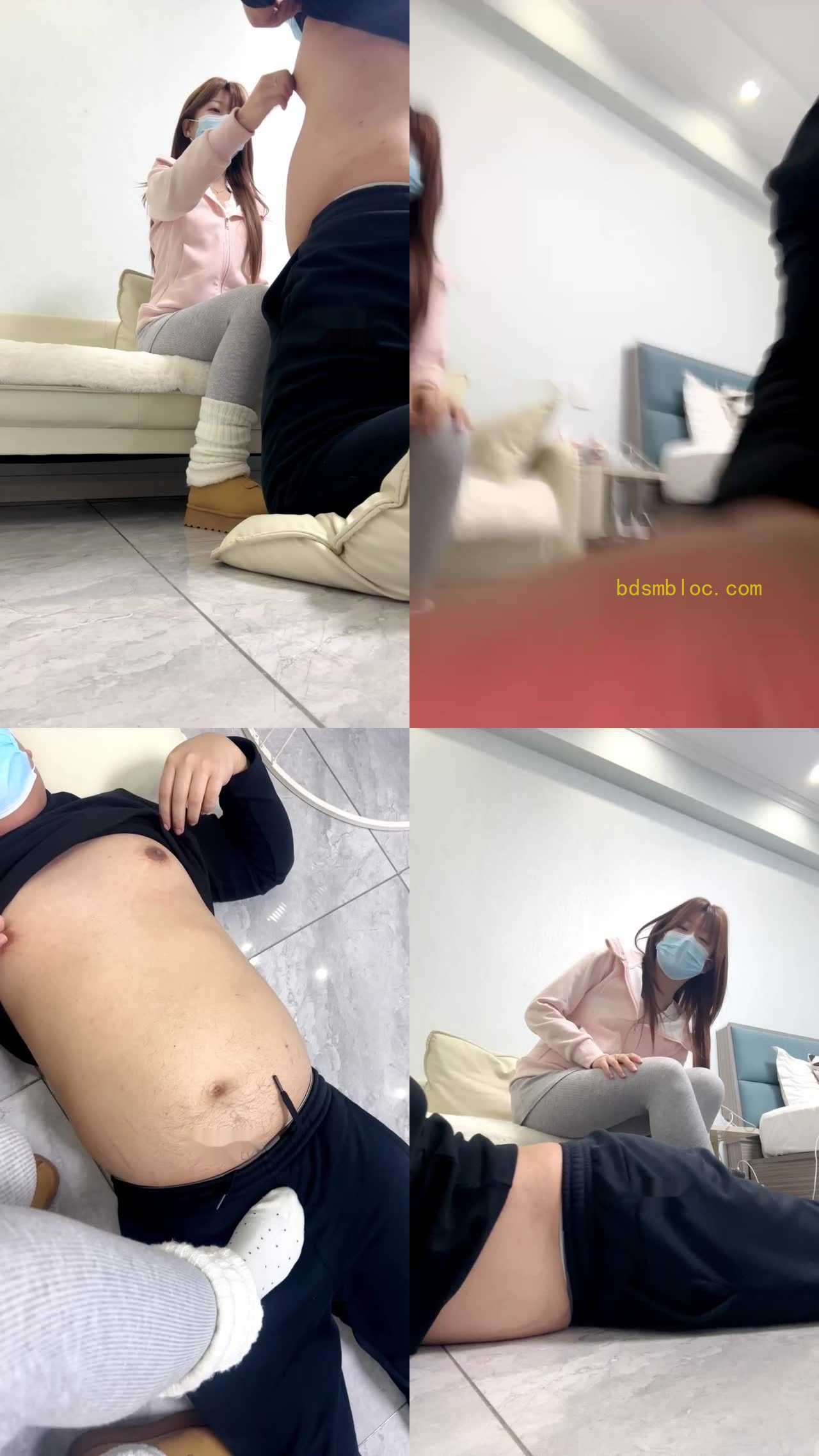 【爱吃小嘴巴】素人调教耳光羞辱虐阳虐辱