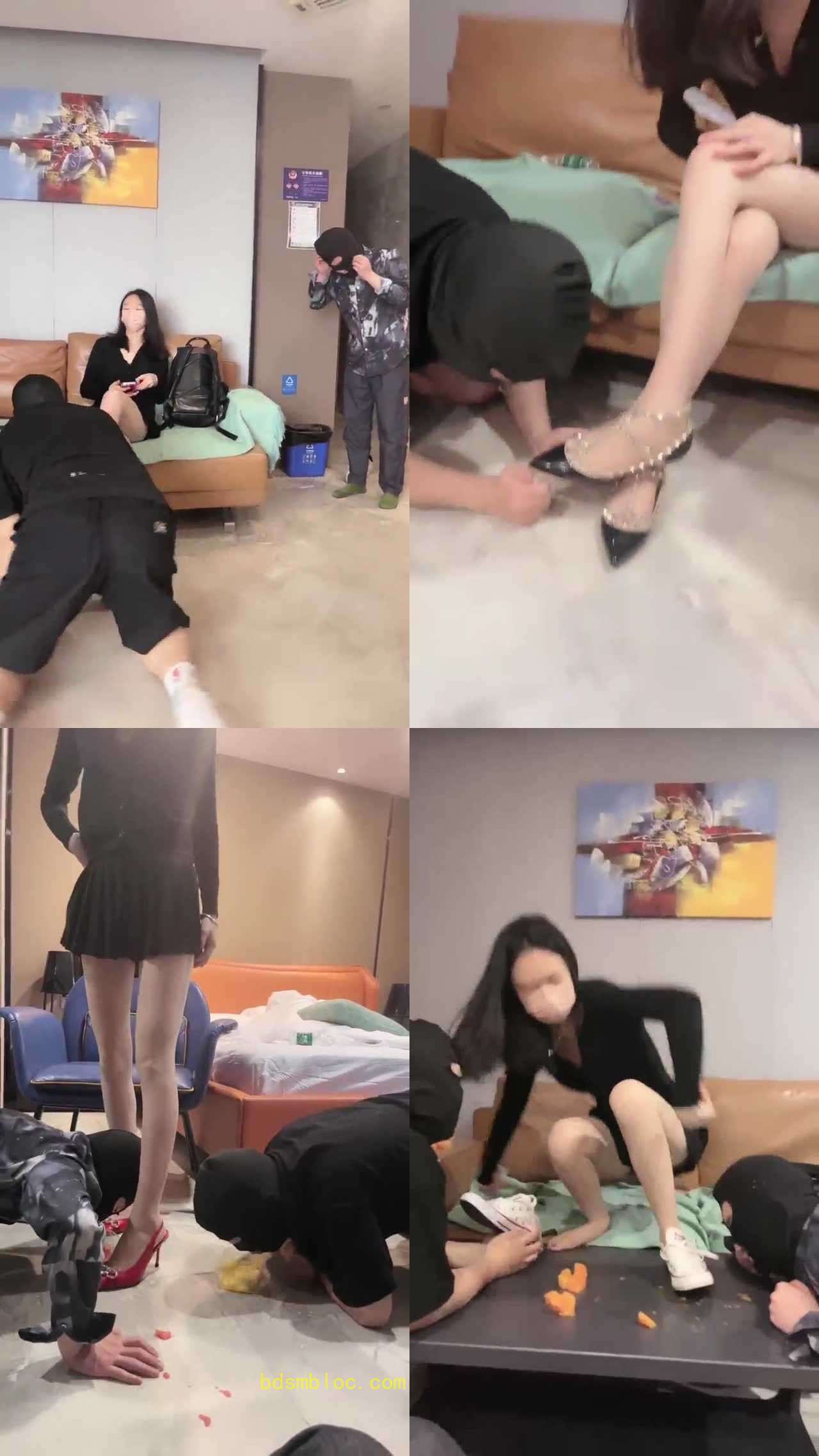 【万一夫妻主】调教双奴 圣水淋头