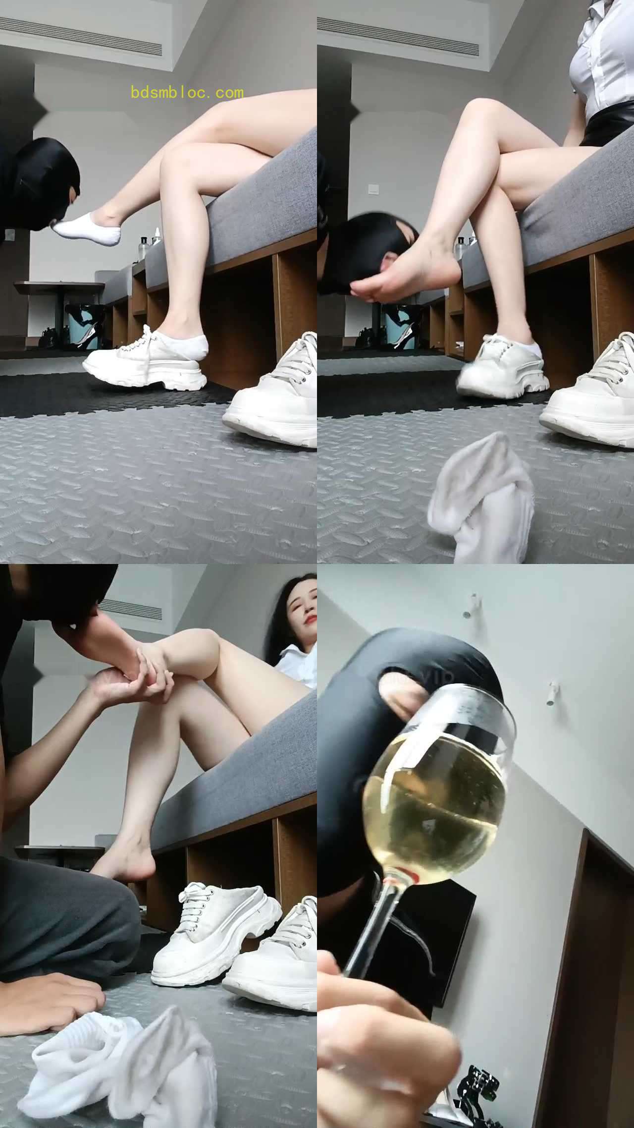 【苏州kk老师】喝圣水/闻舔小白鞋白袜