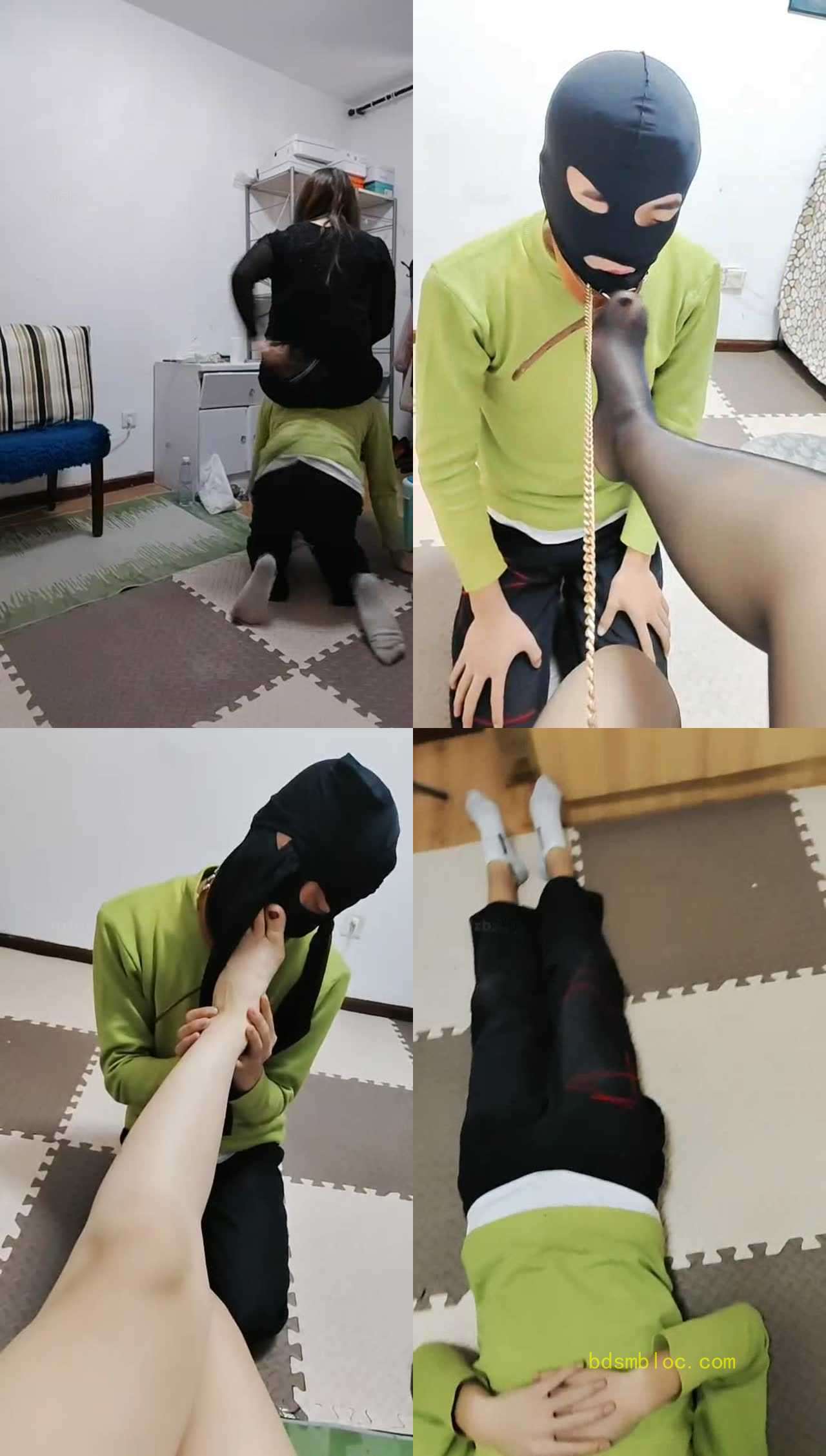 【平凡】黑丝高跟臭脚开发学生狗