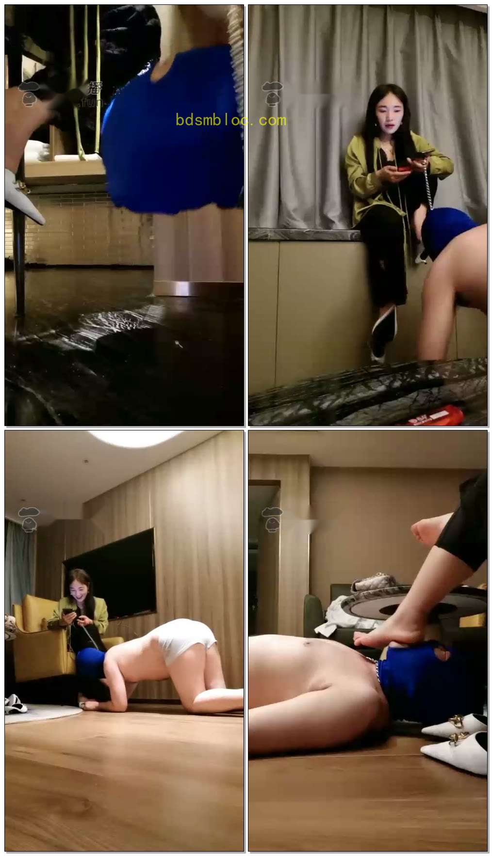 【Michelle傲雪s】晨尿羞辱洗礼犯贱的狗，脏鞋底裸足晨尿羞辱废物狗