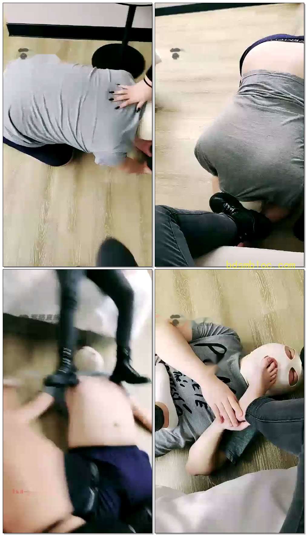 【安曼安小可】双s皮鞋棉袜调教男m
