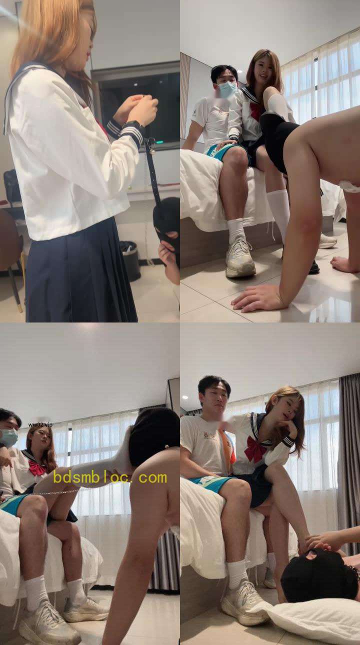 【小猫是S】情侣主-原味白袜玩虐绿帽奴